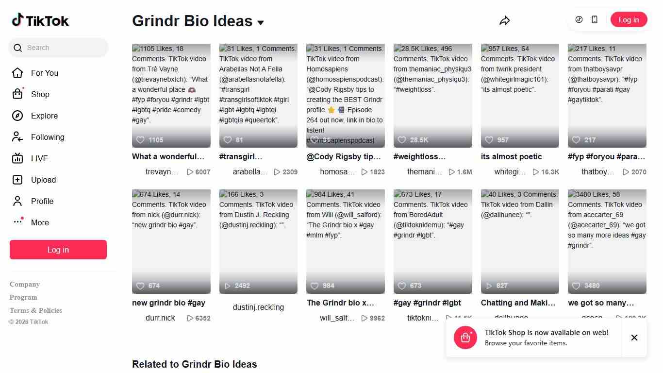 Grindr Bio Ideas | TikTok